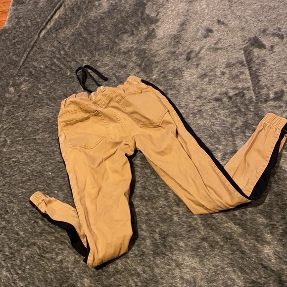 Bluenotes denim khaki black trim boys slim joggers pants Sz  XS - Picture 12 of 12